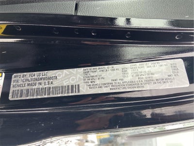 2021 Jeep Wrangler Unlimited Willys