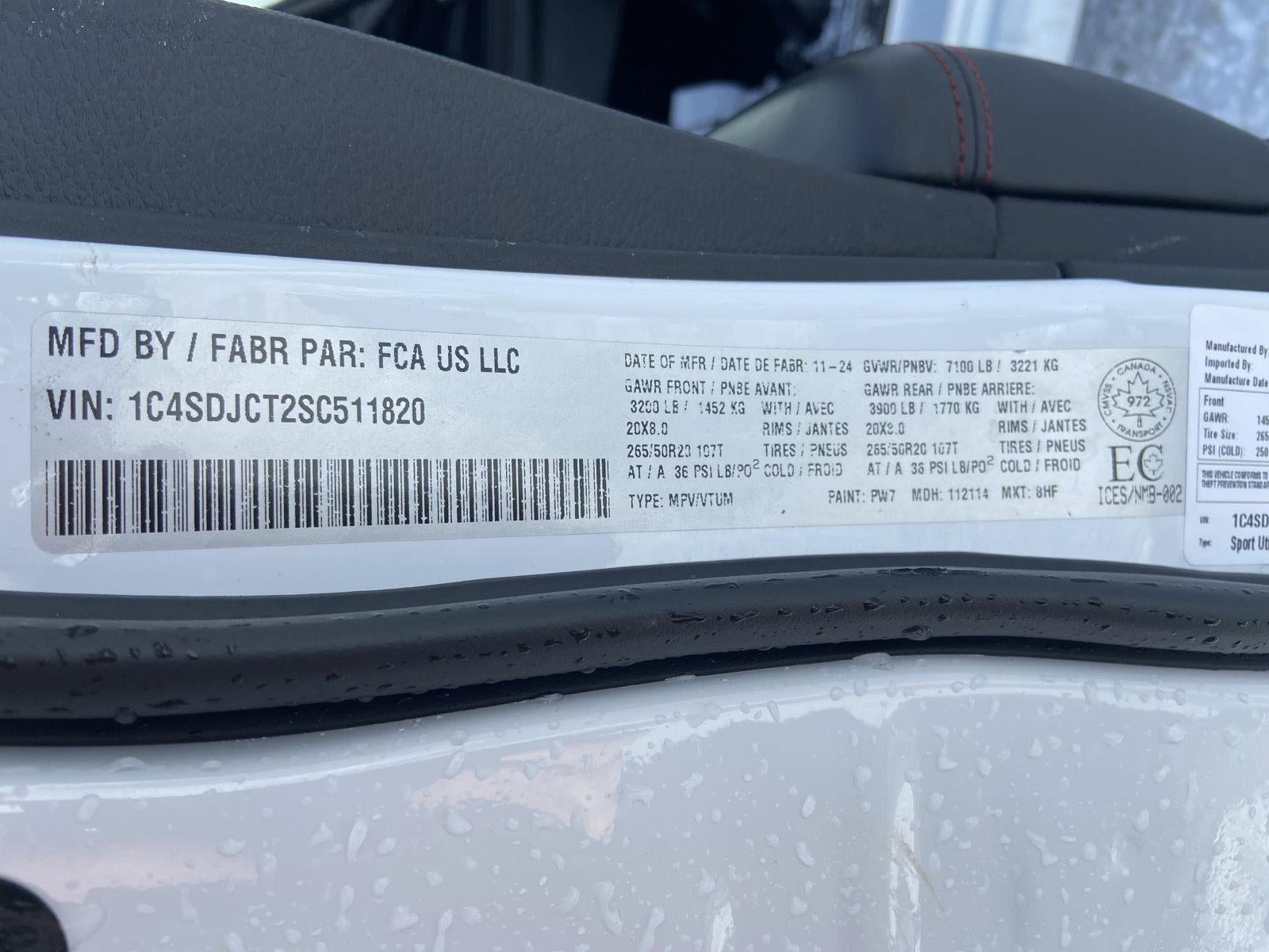 2025 Dodge Durango R/T