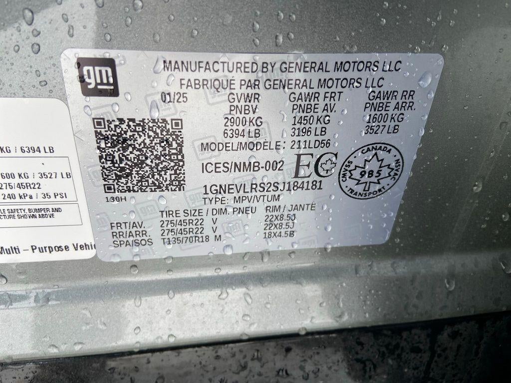 2025 Chevrolet Traverse AWD RS