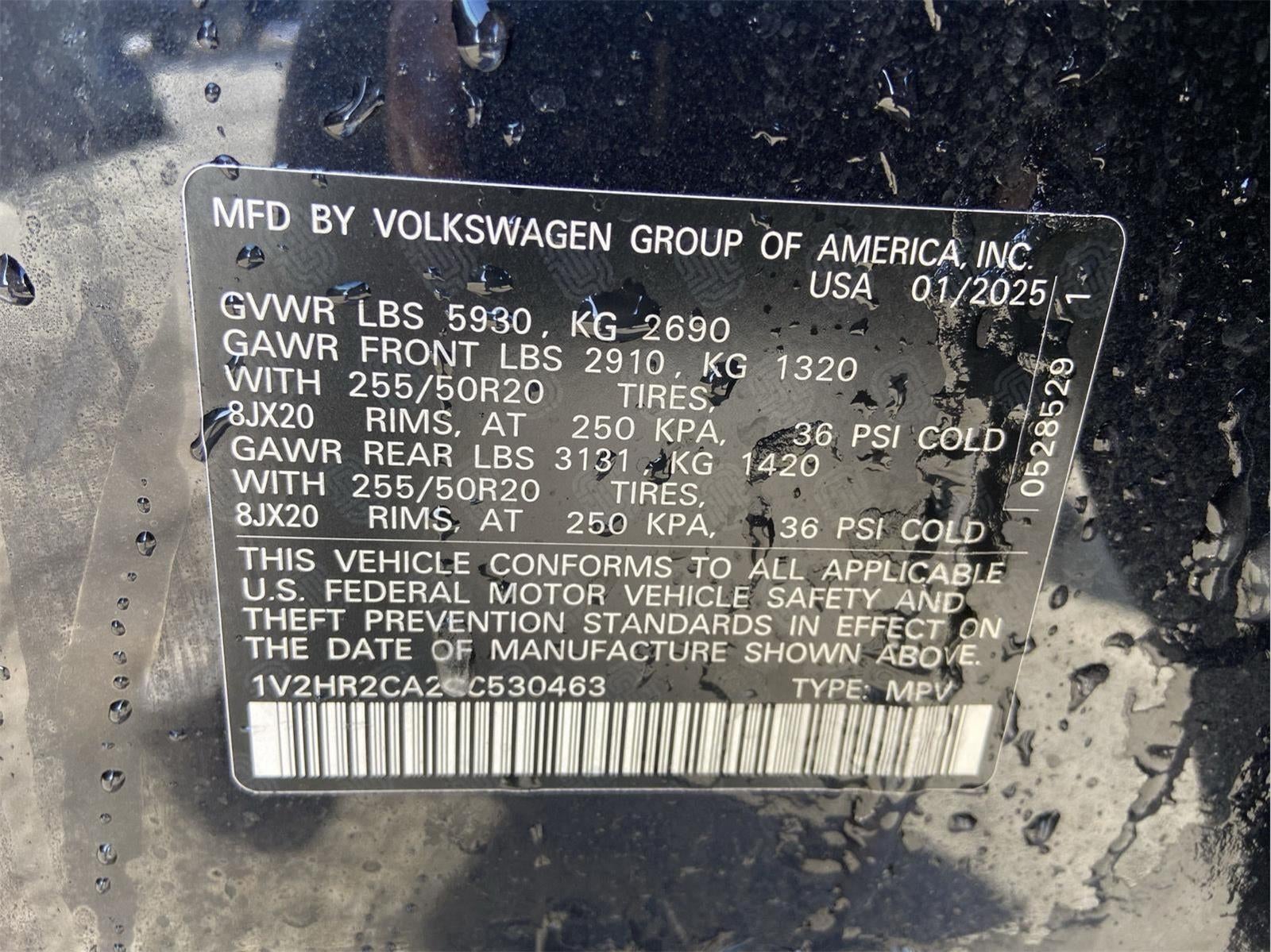 2025 Volkswagen Atlas 2.0T SE w/Technology