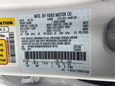 2025 Ford Bronco Sport Big Bend