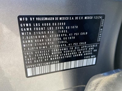 2025 Volkswagen Taos 1.5T SE