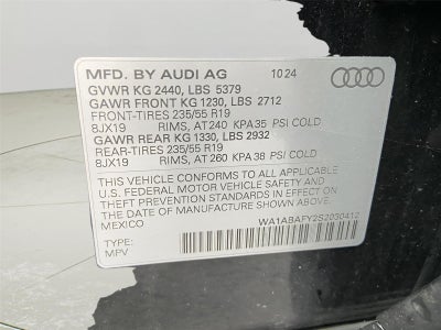 2025 Audi Q5 Premium