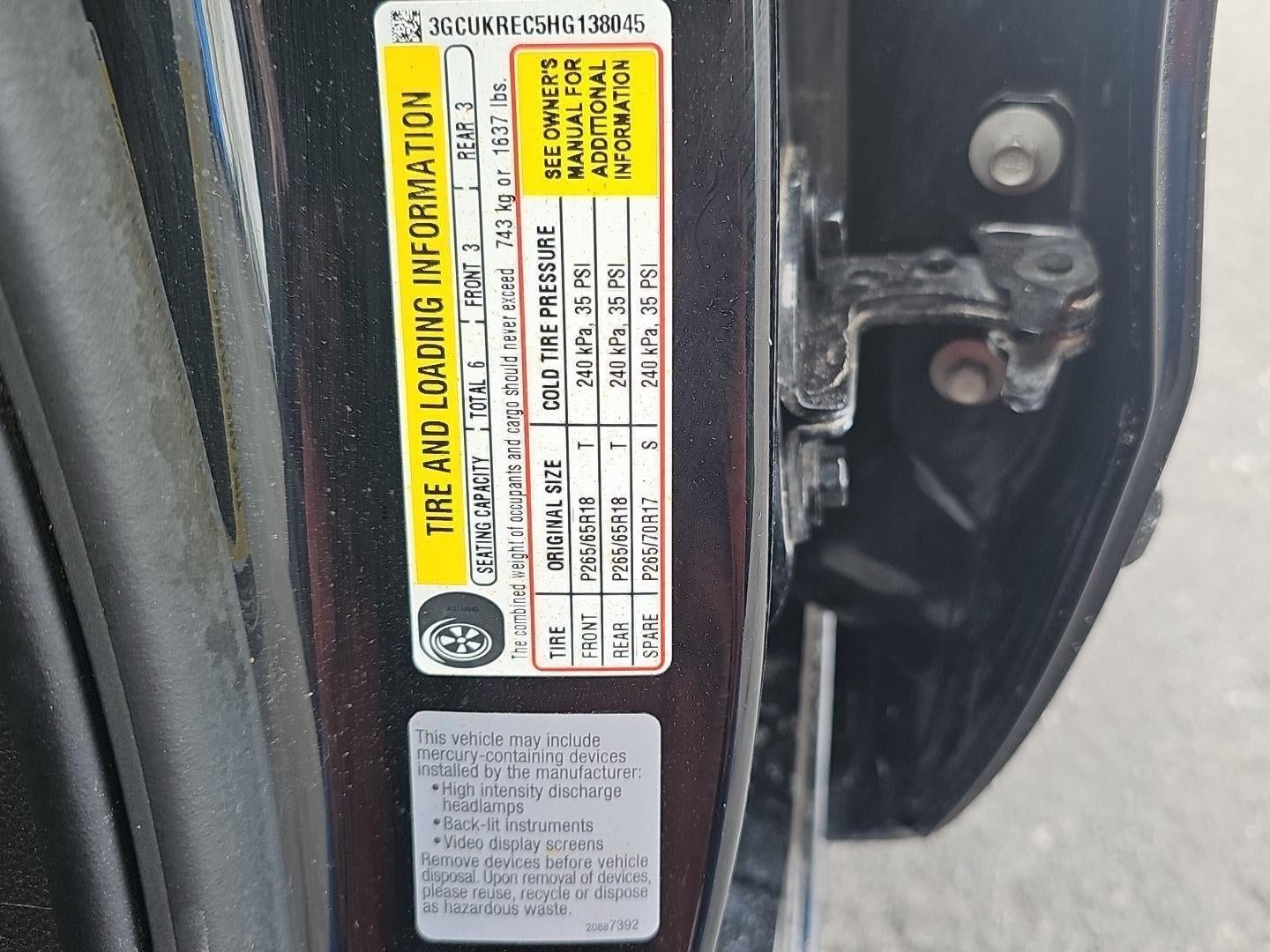 2017 Chevrolet Silverado 1500 LT