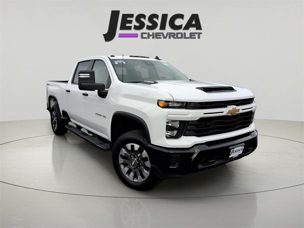 2024 Chevrolet Silverado 2500HD Custom CarBravo Certified 6.6L Turbodiesel NEW TIRES!