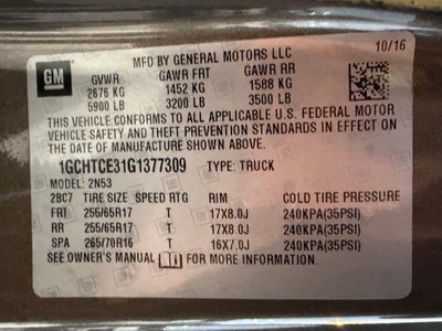 2016 Chevrolet Colorado LT CARBRAVO CERTFIED!