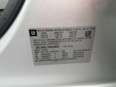 2017 Chevrolet Silverado 1500 LTZ CARBRAVO!