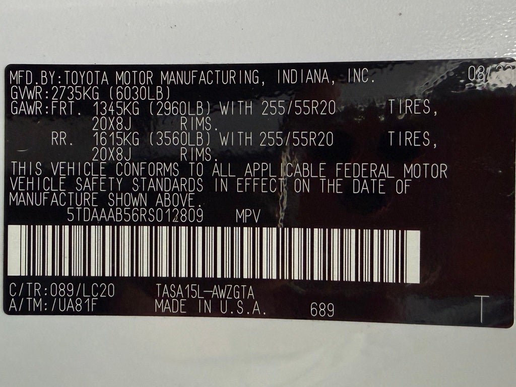 2024 Toyota Grand Highlander Limited CARBRAVO CERTIFIED!