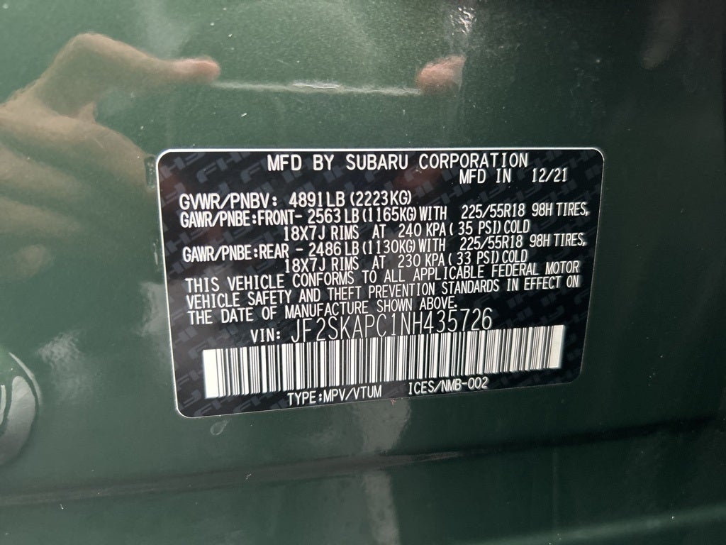 2022 Subaru Forester Limited