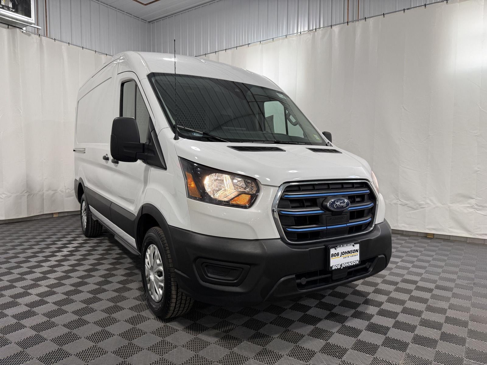 Used 2022 Ford E-Transit Cargo Van Base with VIN 1FTBW9CK2NKA29990 for sale in Watertown, NY